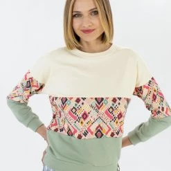 SHOKO Sweaters & Hoodies Sweater Mia Funky Geo