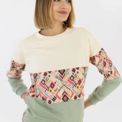 SHOKO Sweaters & Hoodies Sweater Mia Funky Geo