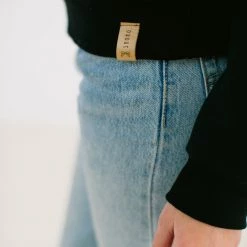 SHOKO Sweaters & Hoodies Sweater Mia In Green, White Herringbone & Black