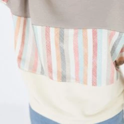 SHOKO Sweaters & Hoodies Sweater Mia Mocha Candy Stripes