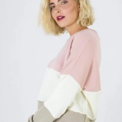 SHOKO Sweaters & Hoodies Sweater Mia Pastel Rose Cream And Latte. 7 SHOKO Sweaters & Hoodies Sweater Mia Pastel Rose Cream And Latte.