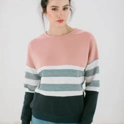 SHOKO Sweater Mia Pink Illusion Sweaters & Hoodies