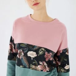 SHOKO Sweater Mia Pink Orchid Mint Sweaters & Hoodies