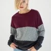 SHOKO Sweater Mia Polka Dots Dark Red. Sweaters & Hoodies