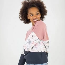 SHOKO Sweater Mia Rose Floral Grey