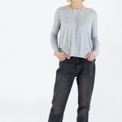 SHOKO Sweaters & Hoodies Sweater Monica Grey 8 SHOKO Sweaters & Hoodies Sweater Monica Grey