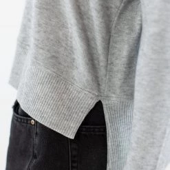 SHOKO Sweaters & Hoodies Sweater Monica Grey 7 SHOKO Sweaters & Hoodies Sweater Monica Grey