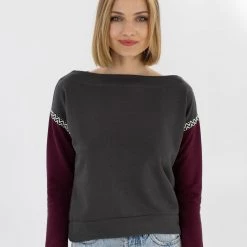 SHOKO Sweater Nasia Dark Grey.