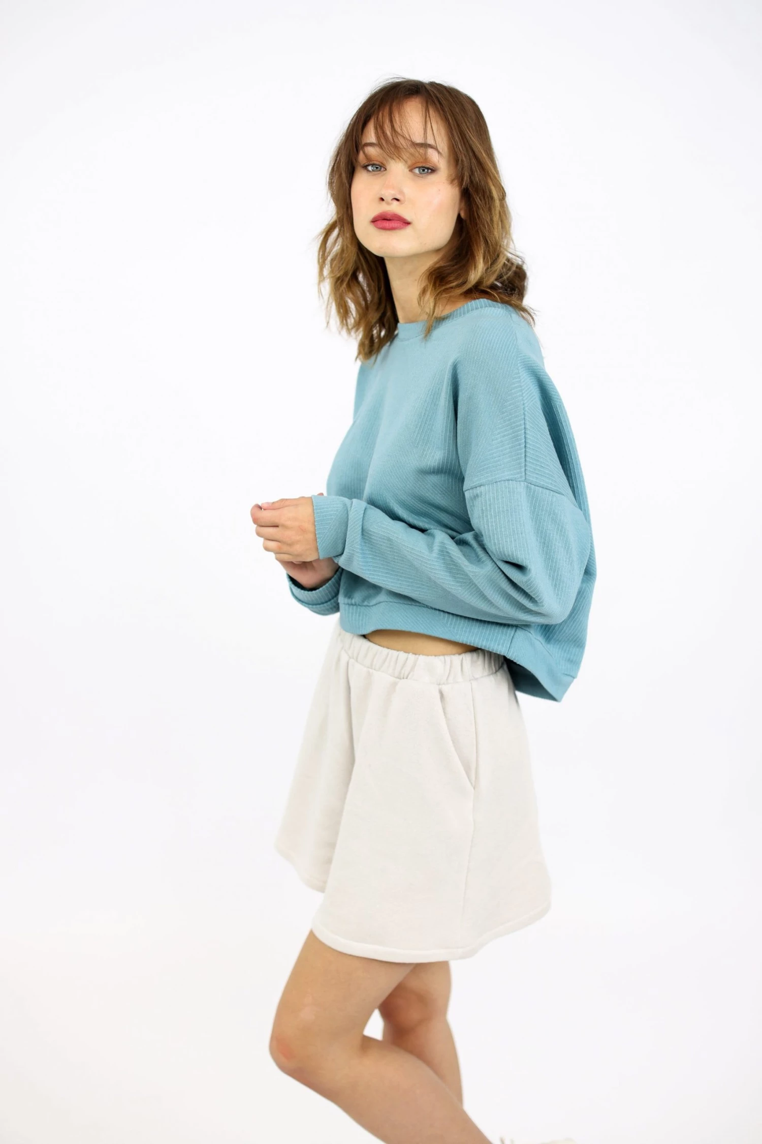 SHOKO Sweater Natalie In Mint. 4 SHOKO Sweater Natalie In Mint.
