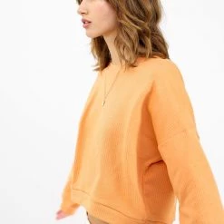 SHOKO Sweater Natalie In Peach. Sweaters & Hoodies
