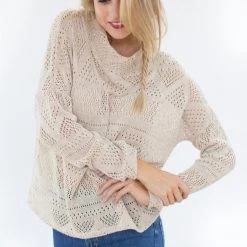 SHOKO Sweater Zoey Rose-Gold Sweaters & Hoodies