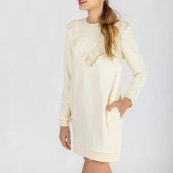 SHOKO Sweaterdress Cleo Cream.
