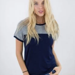 SHOKO T-shirt Higgs Navy.