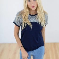 SHOKO T-shirt Higgs Navy.