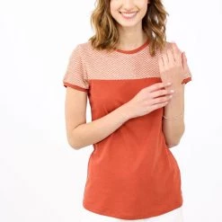 SHOKO T-shirt Higgs Terracotta.