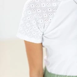 SHOKO Top Alex White Lace. Tops & T-Shirts