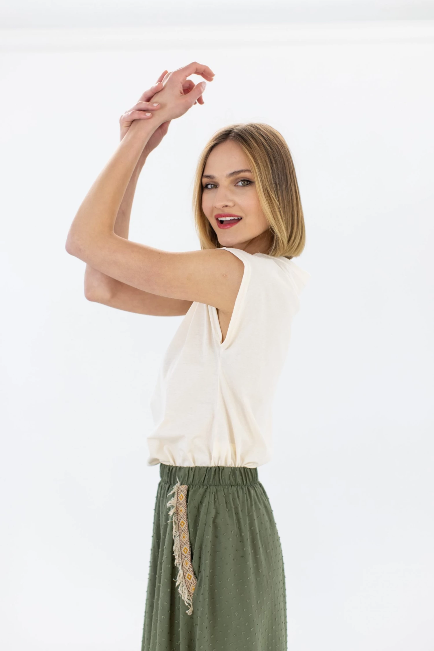 SHOKO Top Aria Cream Tops & T-Shirts 2 SHOKO Top Aria Cream Tops & T-Shirts