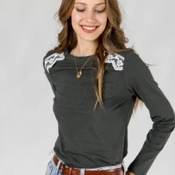 SHOKO Tops & T-Shirts Top Athena Olive