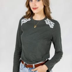 SHOKO Tops & T-Shirts Top Athena Olive