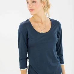 SHOKO Top Elektra Blue Lace Tops & T-Shirts
