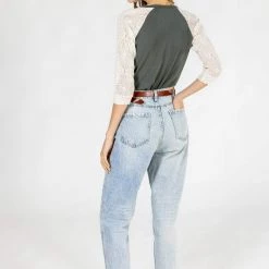 SHOKO Top Eleven Olive Lace.