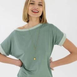 SHOKO Top Emma Mint Chevron. 7 SHOKO Top Emma Mint Chevron.