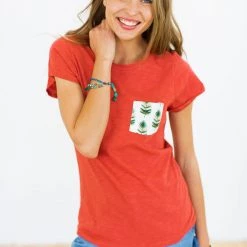 SHOKO Top English Orange. Tops & T-Shirts