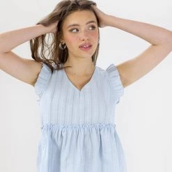 SHOKO New In Top Fiona Baby Blue