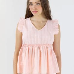 SHOKO Top Fiona Pink New In