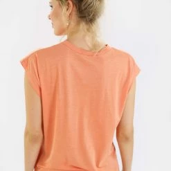 SHOKO Top Ikaria In Peach.