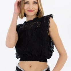 SHOKO Top Julia Black Lace