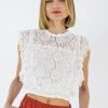 SHOKO Tops & T-Shirts Top Julia White Lace