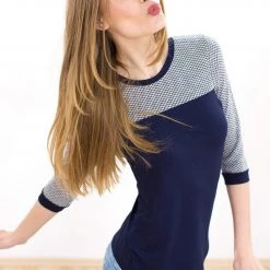 SHOKO Top Julka Dark Blue. 6 SHOKO Top Julka Dark Blue.