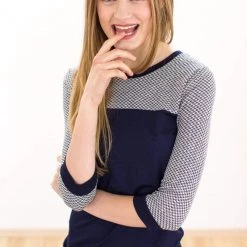 SHOKO Top Julka Dark Blue. 7 SHOKO Top Julka Dark Blue.