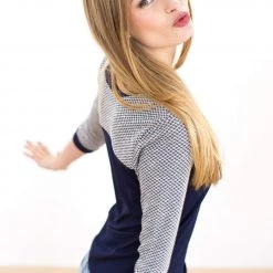 SHOKO Top Julka Dark Blue.