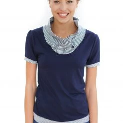 SHOKO Top Kopenhagen Blue.