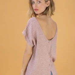 SHOKO New In Top Marien Dusty Pink.