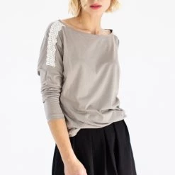SHOKO Tops & T-Shirts Top Melanie Mocha.