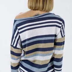 SHOKO Top Melina Ionian Stripes. Tops & T-Shirts