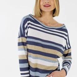SHOKO Top Melina Ionian Stripes. Tops & T-Shirts
