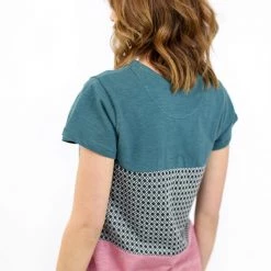 SHOKO Top Mia Green Diamond Pink 7 SHOKO Top Mia Green Diamond Pink