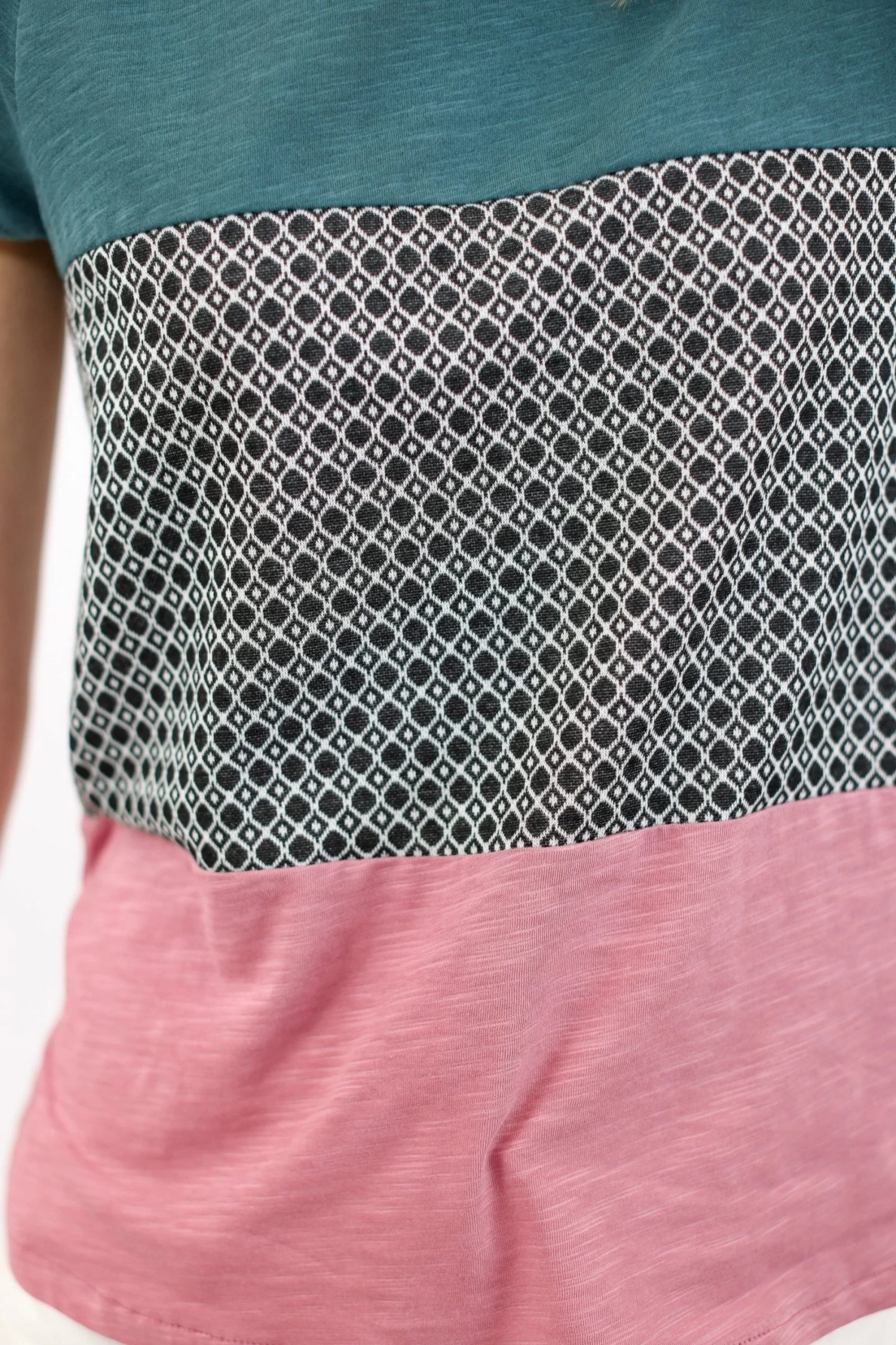 SHOKO Top Mia Green Diamond Pink 2 SHOKO Top Mia Green Diamond Pink