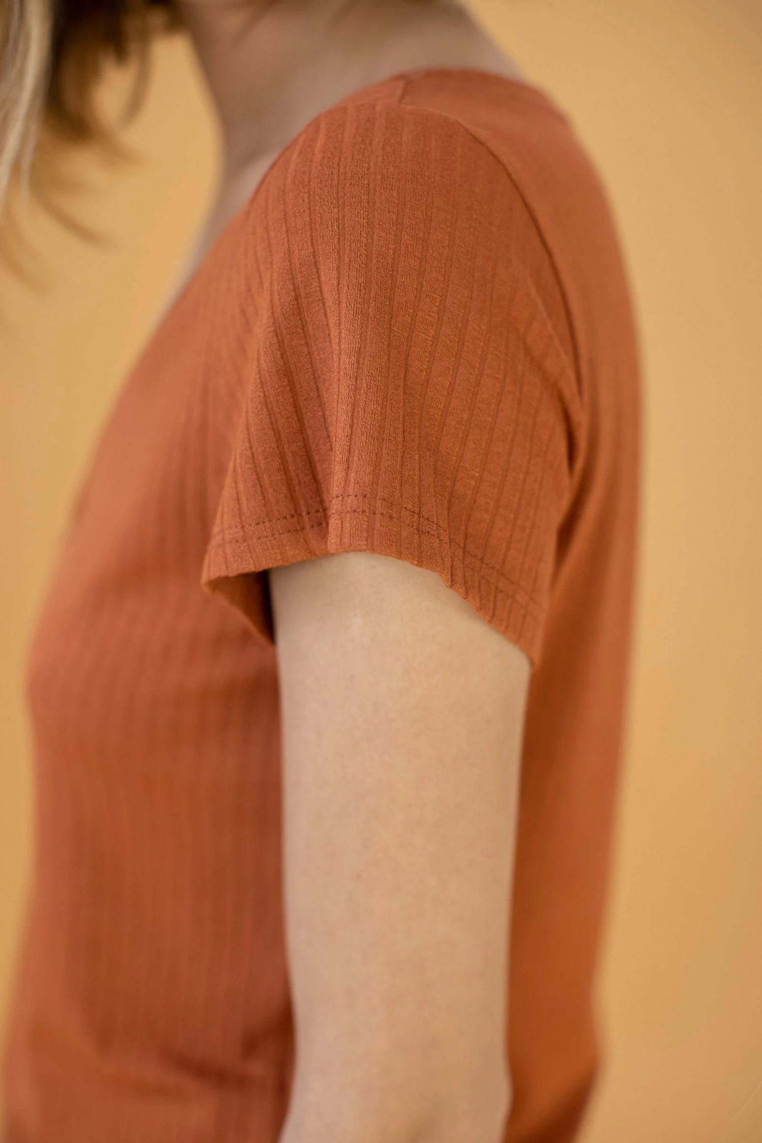 SHOKO Top Nancy Terracotta 2 SHOKO Top Nancy Terracotta