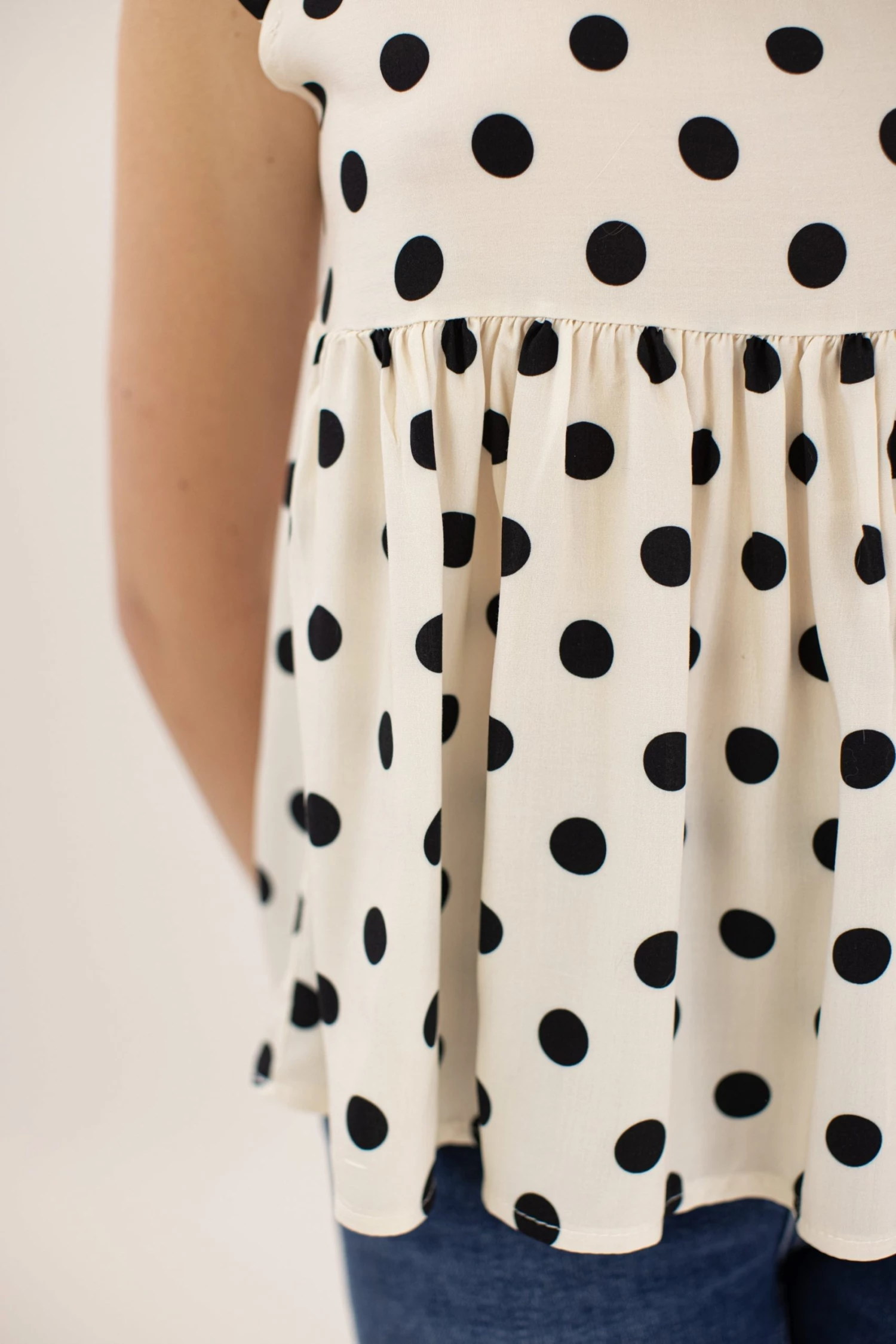 SHOKO Top Reese Polka Dots New In 4 SHOKO Top Reese Polka Dots New In