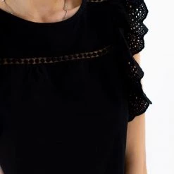 SHOKO Top Sophie Black Next Day Delivery