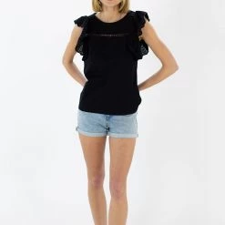 SHOKO Top Sophie Black Next Day Delivery